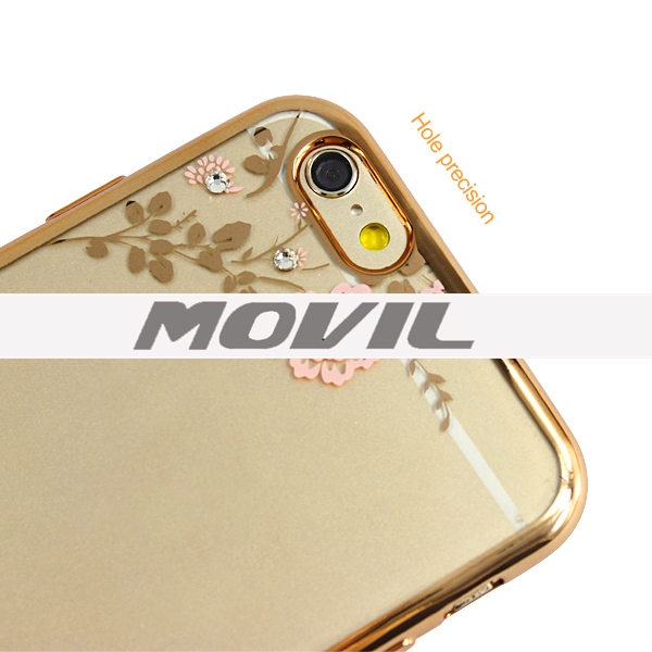 NP-2589 Funda  Enchapado TPU para iPhone 6 Plus-7